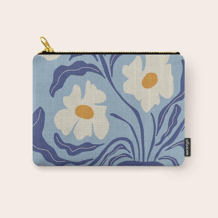Blue moon flower-pot  Carry All Pouch Gallery Image 1