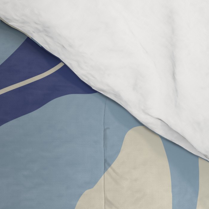 Blue moon flower-pot  Comforter Gallery Image 4