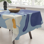 Blue moon flower-pot  Tablecloth Gallery Image 3