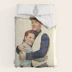The Quiet Man - Watercolor Comforter Gallery Image 6
