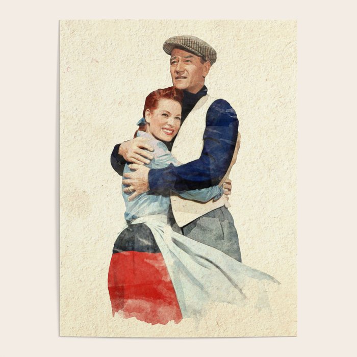 The Quiet Man - Watercolor Poster Gallery Image 1