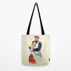 The Quiet Man - Watercolor Tote Bag Gallery Image 2