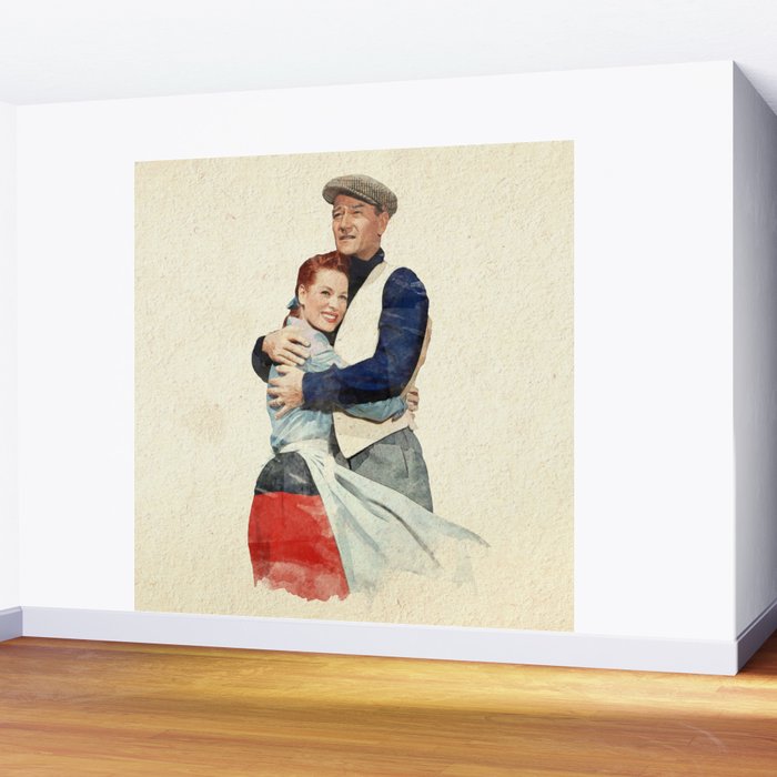 The Quiet Man - Watercolor Wall Mural Gallery Image 2