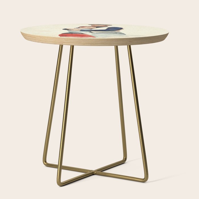 The Quiet Man - Watercolor Side Table Gallery Image 1