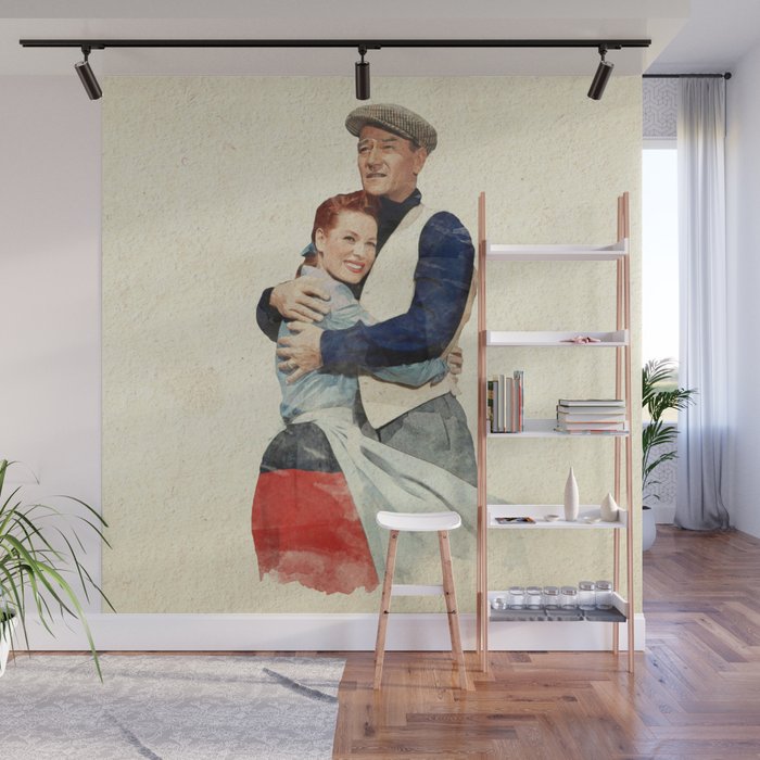 The Quiet Man - Watercolor Wall Mural Gallery Image 1