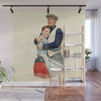The Quiet Man - Watercolor Wall Mural Gallery Image 1