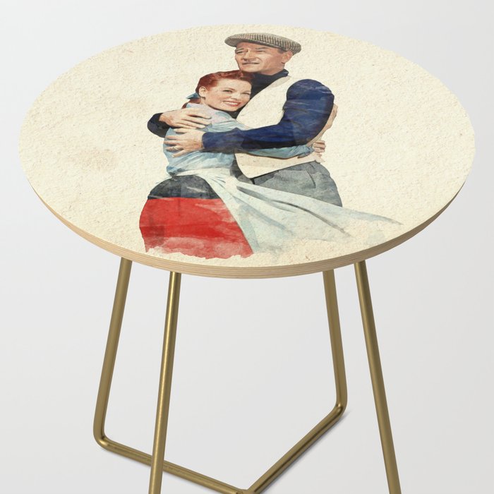 The Quiet Man - Watercolor Side Table Gallery Image 2