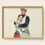 The Quiet Man - Watercolor Serving Tray Gallery Image 1