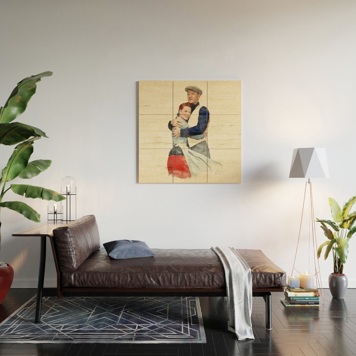 The Quiet Man - Watercolor Wood Wall Art Gallery Image 2