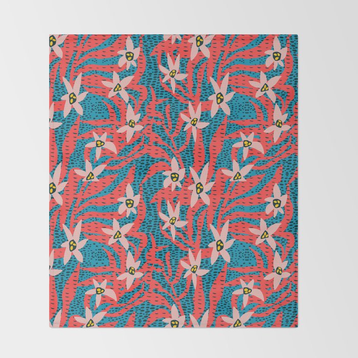 BAZAAR COSMICA WILD Throw Blanket Gallery Image 2