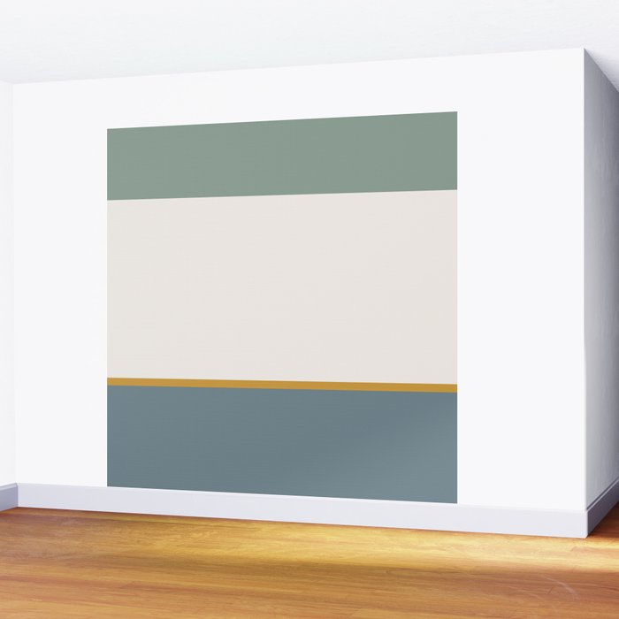 Contemporary Color Block XXXII Wall Mural Gallery Image 2