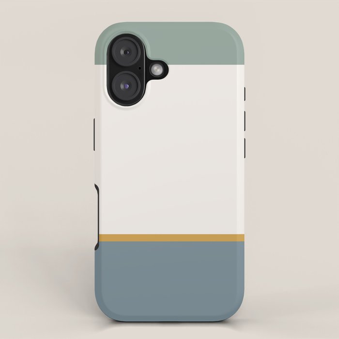 Contemporary Color Block XXXII iPhone Case Gallery Image 1