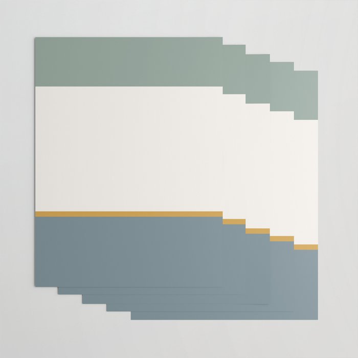 Contemporary Color Block XXXII Wrapping Paper Gallery Image 3