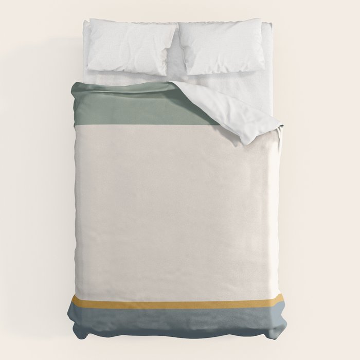 Contemporary Color Block XXXII Duvet Cover Gallery Image 1