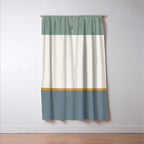 Contemporary Color Block XXXII Window Curtain Gallery Image 3