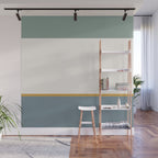 Contemporary Color Block XXXII Wall Mural Gallery Image 1
