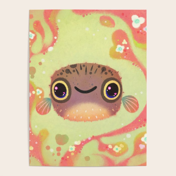 Smiling puffer Poster Gallery Image 4