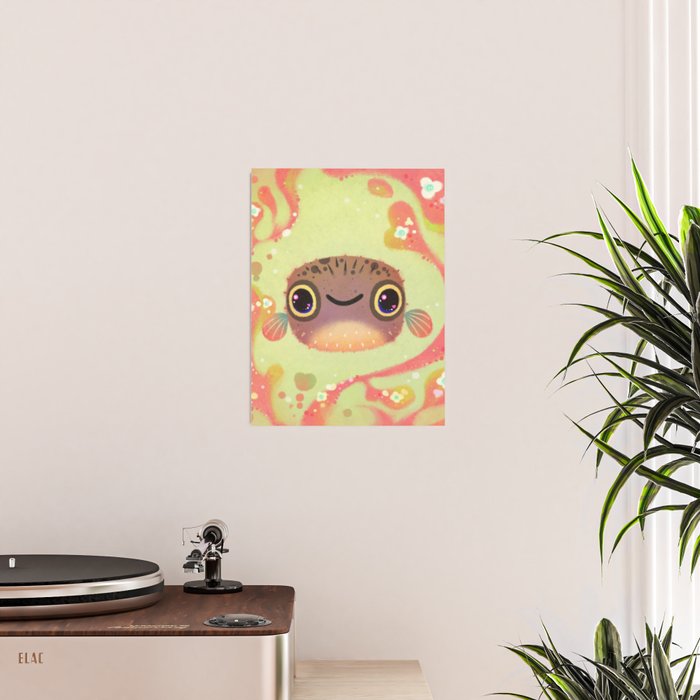 Smiling puffer Poster Gallery Image 2