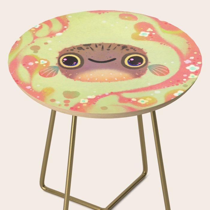 Smiling puffer Side Table Gallery Image 2