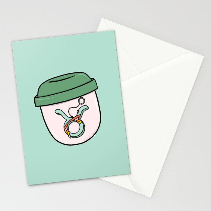 Taurus Keychain Stationery Card Gallery Image 2