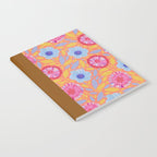 Folk Floral Blossoms in Sweet Peach Notebook Gallery Image 2