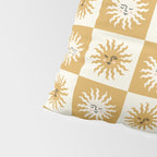Vintage Checkered Sunshine Pillow Sham Gallery Image 4