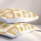Vintage Checkered Sunshine Pillow Sham Gallery Image 3