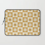 Vintage Checkered Sunshine Laptop Sleeve Gallery Image 1