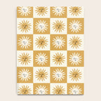 Vintage Checkered Sunshine Notebook Gallery Image 4