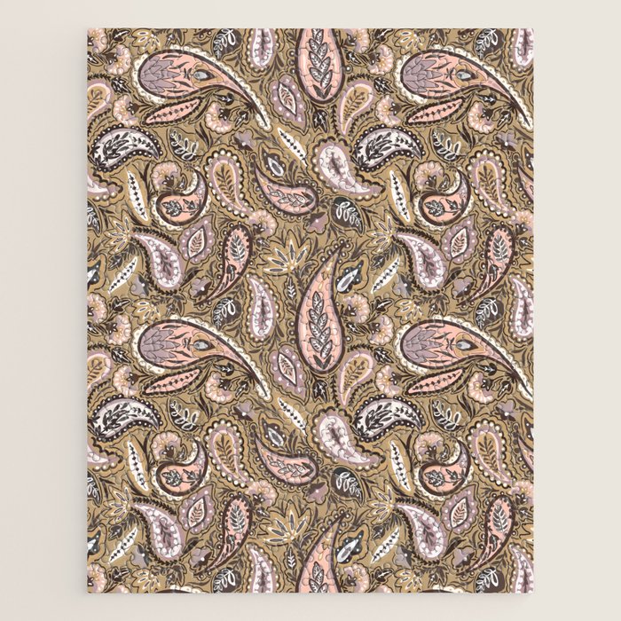 Vintage Paisley Harmony Jigsaw Puzzle Gallery Image 1