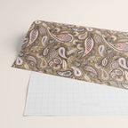 Vintage Paisley Harmony Wrapping Paper Gallery Image 2