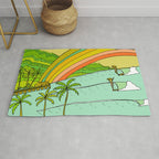 Surf Paradise Rainbow of Happiness Rug Gallery Image 1