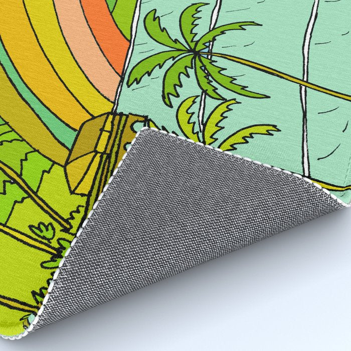 Surf Paradise Rainbow of Happiness Rug Gallery Image 4