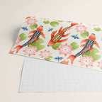 Koi Pond I Wrapping Paper Gallery Image 2