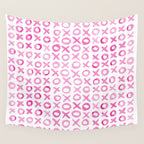 Xoxo valentine's day - pink Wall Tapestry Gallery Image 4