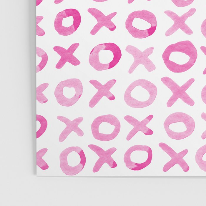 Xoxo valentine's day - pink Poster Gallery Image 3