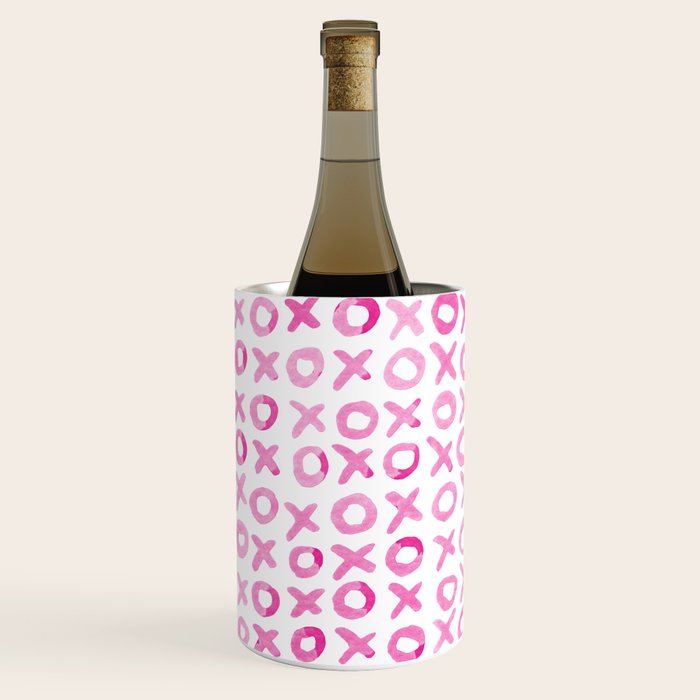 Xoxo valentine's day - pink Wine Chiller Gallery Image 2