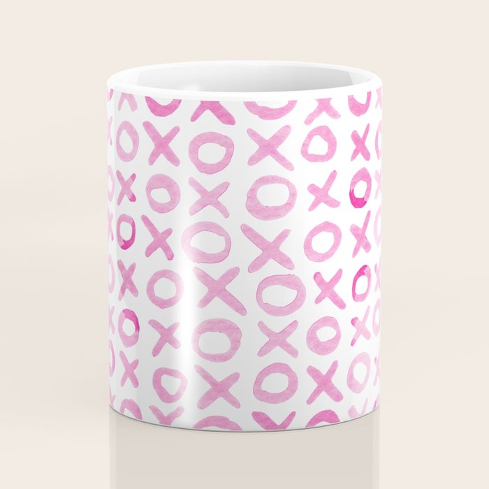 Xoxo valentine's day - pink Coffee Mug Gallery Image 4