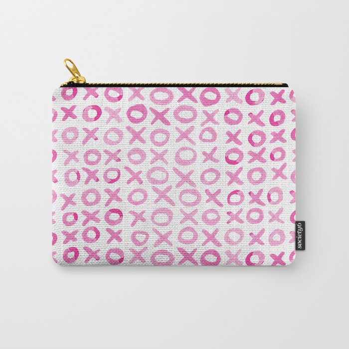 Xoxo valentine's day - pink Carry All Pouch Gallery Image 1