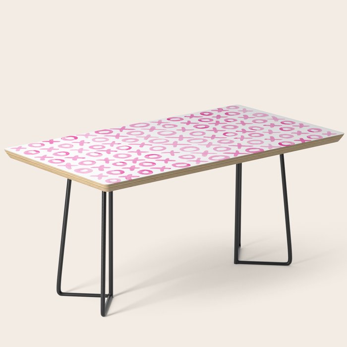 Xoxo valentine's day - pink Coffee Table Gallery Image 1