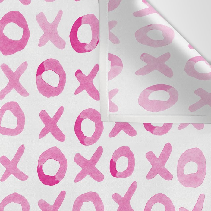 Xoxo valentine's day - pink Wall Tapestry Gallery Image 3
