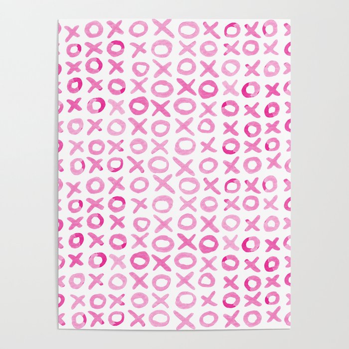 Xoxo valentine's day - pink Poster Gallery Image 4