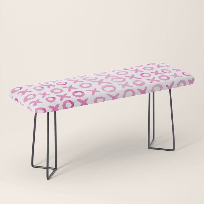 Xoxo valentine's day - pink Bench Gallery Image 1