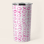 Xoxo valentine's day - pink Travel Mug Gallery Image 1