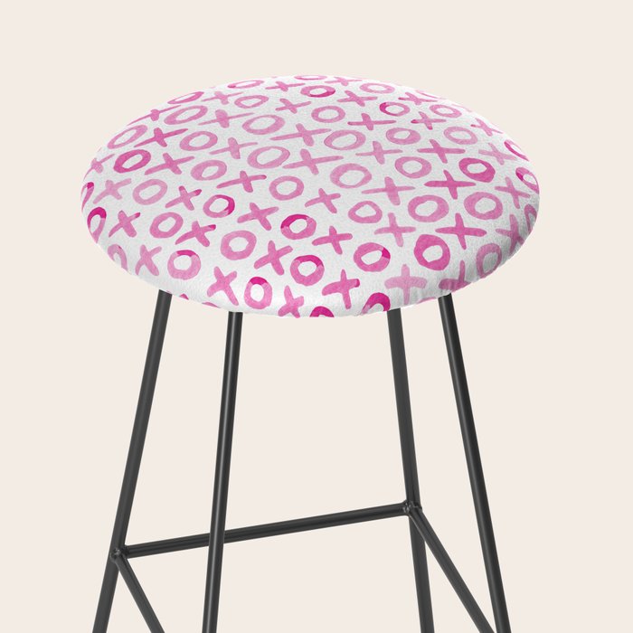 Xoxo valentine's day - pink Stool Gallery Image 2