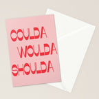 Coulda Woulda Stationery Card Gallery Image 2