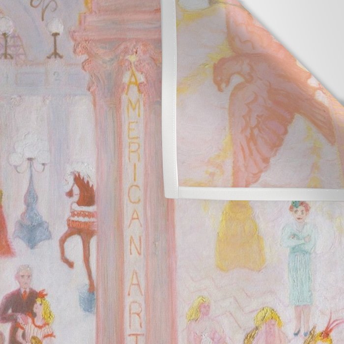 The Cathedrals Of Art - Florine Stettheimer Wall Tapestry Gallery Image 3