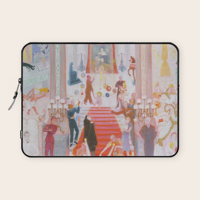 The Cathedrals Of Art - Florine Stettheimer Laptop Sleeve Gallery Image 1