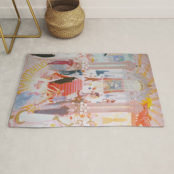 The Cathedrals Of Art - Florine Stettheimer Rug Gallery Image 1