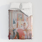 The Cathedrals Of Art - Florine Stettheimer Duvet Cover Gallery Image 6
